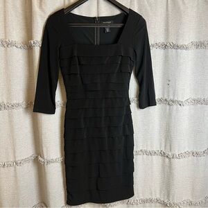 - White House Black Market black cocktail dress size 0